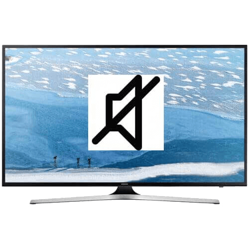 Нет звука у телевизора