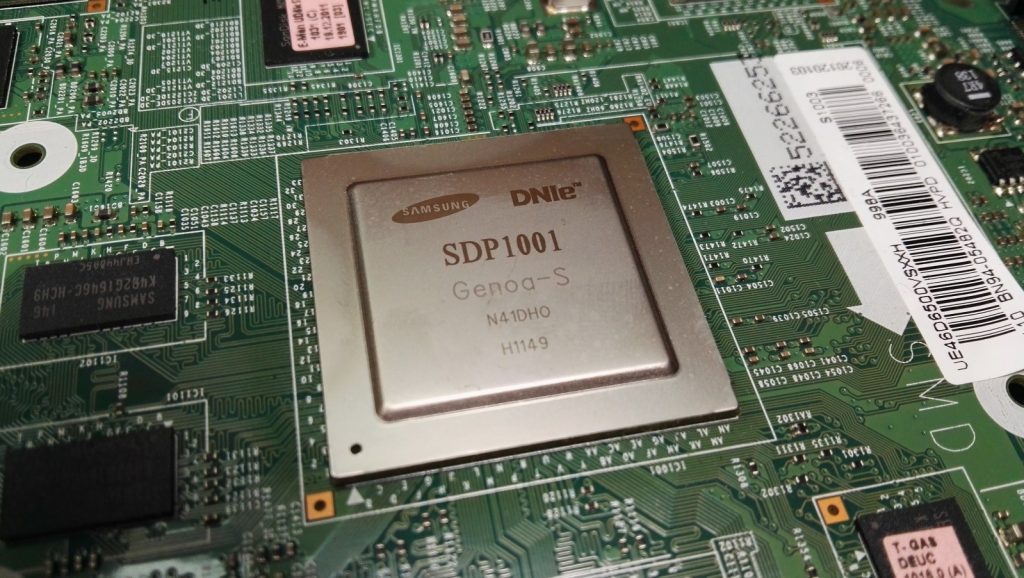 Процессор SDP1001 идет в составе main платы BN41-01587E модели UE46D6500
