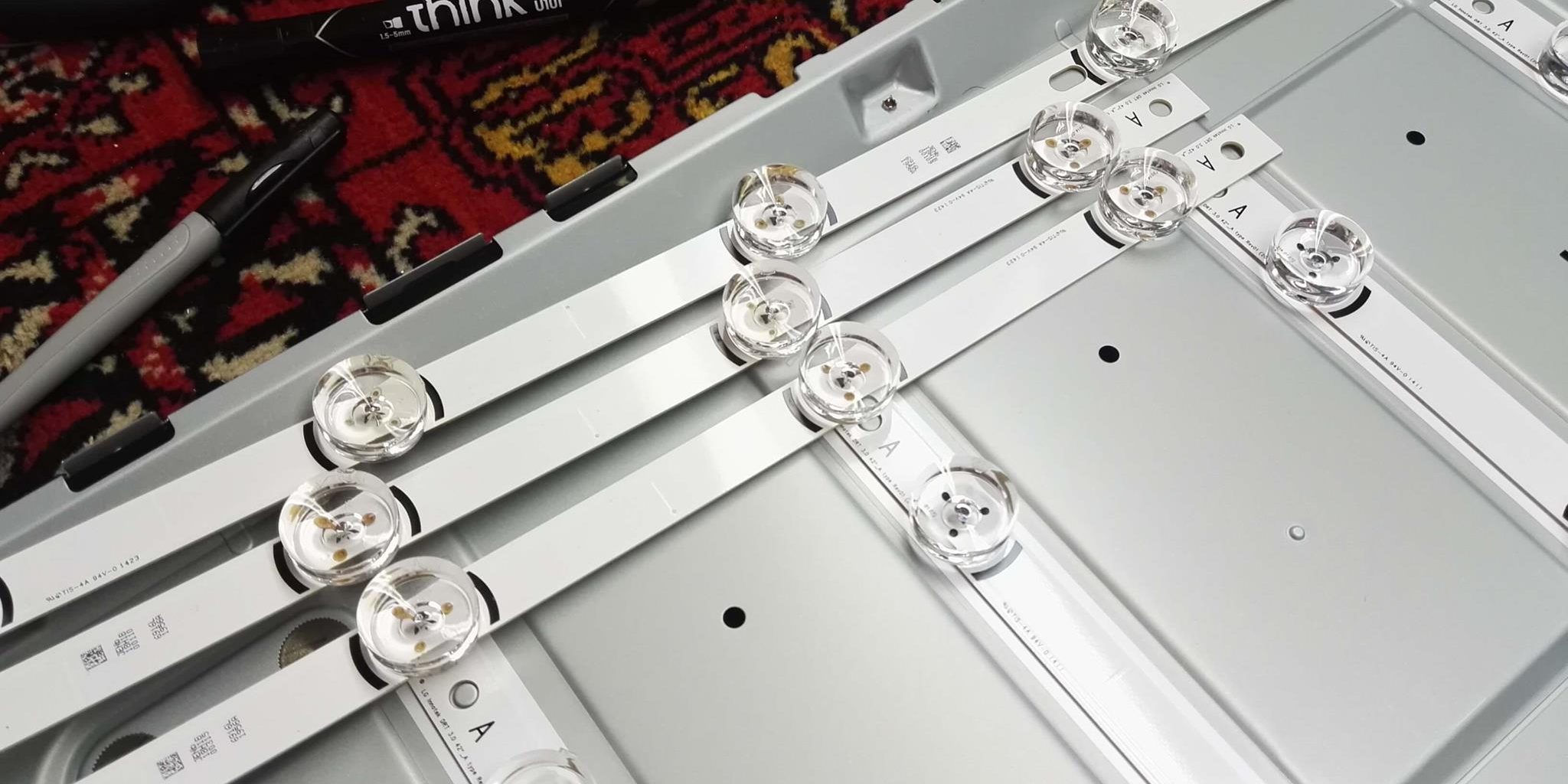 Ремонт подсветки в телевизоре LG 42LB552V