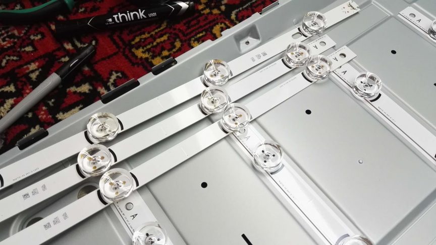 Ремонт подсветки в телевизоре LG 42LB552V